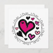 Hart Love Love Love (Voorkant / Achterkant)