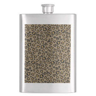 Hart Luipaard Patroon in Natuurlijke Kleuren Flacon