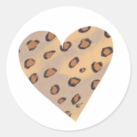 Hart Luipaarden, aangepaste Stickers (Voorkant)