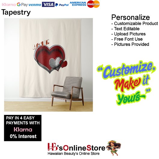 Hart Magic Beige Business Tapestry Extra-Large Wandkleed