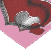 Hart Magisch Roze Tafelloper Huishoudlinnen (Hoek)