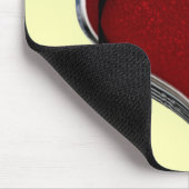 Hart Magische Gele Muismat (Hoek)