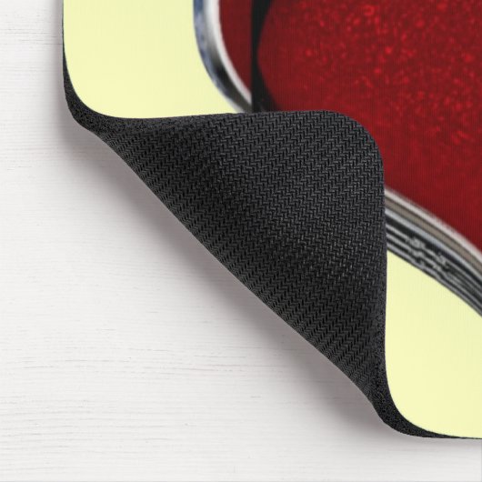 Hart Magische Gele Muismat (Hoek)