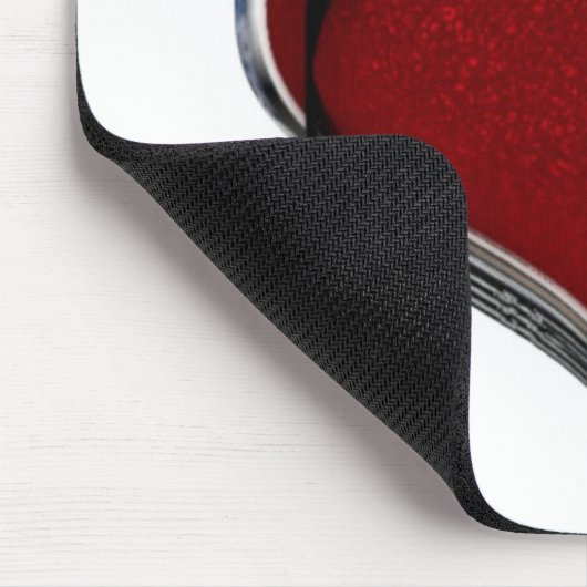 Hart Magische Witte Muismat (Hoek)