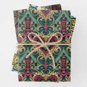 Hart Mandala Cadeaupapier (In situ)