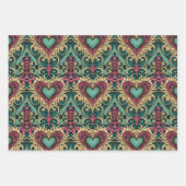 Hart Mandala Cadeaupapier (Voorkant)