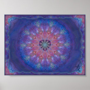 Hart Mandala Poster