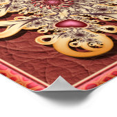 Hart Mandala Poster (Hoek)