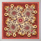 Hart Mandala Poster (Voorkant)