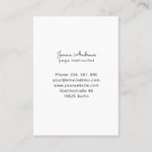 Hart Mandala Yoga Massage Wellness Visitekaartje (Achterkant)