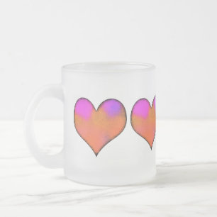 hart matglas koffiemok