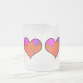 hart matglas koffiemok (Center)