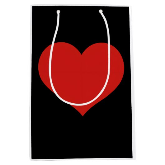 Hart medium cadeauzakje (Voorkant)