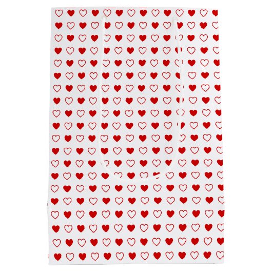 hart medium cadeauzakje (Achterkant)