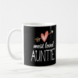 Hart Meest Geliefde Tante Koffiemok