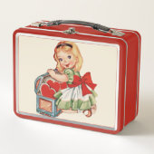 Hart Meisje Kind Retro Schattigee Kinderen (Voorkant)