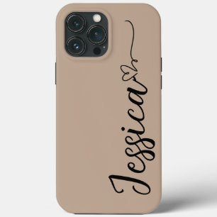 Hart met aangepaste naam script vet heet Hoesje-Ma Case-Mate iPhone Case