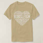 Hart met bobbeltjes t-shirt (Design voorkant)