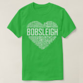 Hart met bobbeltjes t-shirt (Design voorkant)