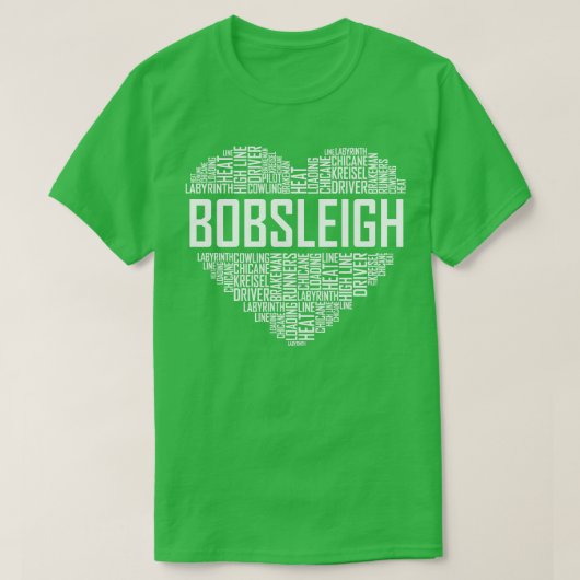 Hart met bobbeltjes t-shirt (Design voorkant)