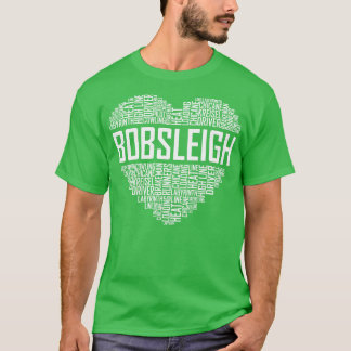 Hart met bobbeltjes t-shirt