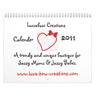hart met boeg, Luvabow Creations, Calender, 20... Kalender