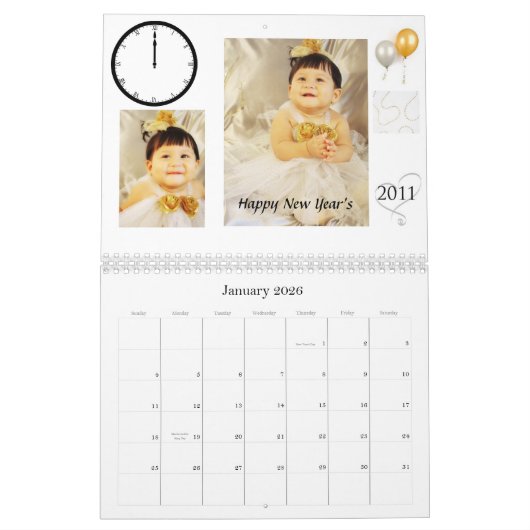 hart met boeg, Luvabow Creations, Calender, 20... Kalender (Jan 2026)