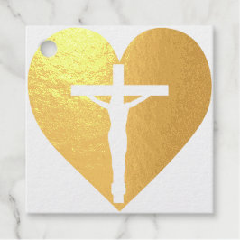 Hart met Christus Bedankjes Labels