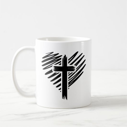 Hart met Cross Coffee-Mok Koffiemok (Links)