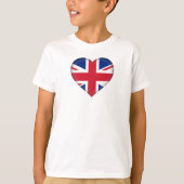 Hart met de EU-aansluiting T-shirt (Voorkant)
