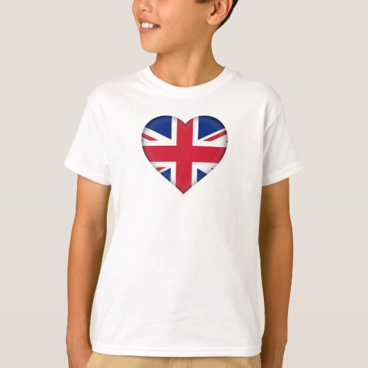 Hart met de EU-aansluiting T-shirt (Voorkant)