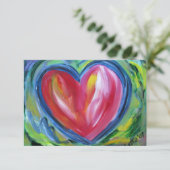 Hart met de Kleine Uitnodiging van de Douane van d (Staand voorkant)