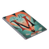 Hart met de letter M Notitieboek (Rechterzijde)