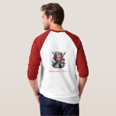 Hart met doornen t-shirt (Achterkant volledig)