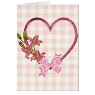 Hart met Floral Arrangement