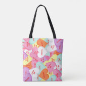 Hart met Gezegden Valentijnsdag Tas (Achterkant)