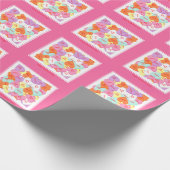 Hart met Gezegden Valentijnsdag Wrapping Gift Cadeaupapier (Hoek)