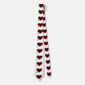 Hart met gouden pijl stropdas (Voorkant)