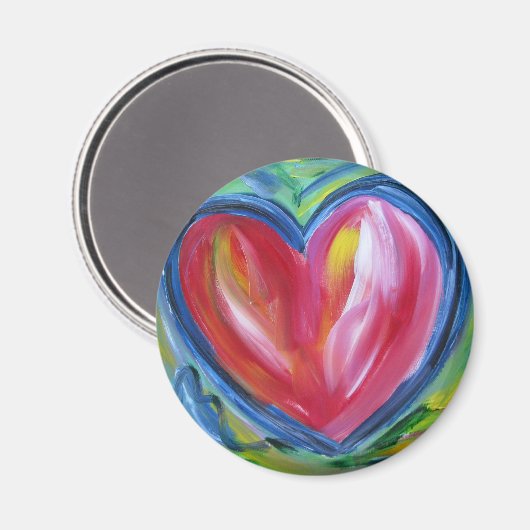 Hart met Hope Magnet (Voorkant / Achterkant)