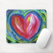 Hart met Hope Mousepad Muismat (Met muis)