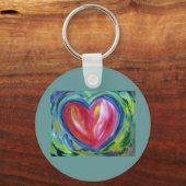 Hart met Hope Sleutelhanger (Voorkant)