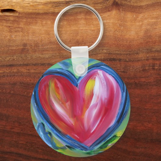 Hart met Hope Sleutelhanger (Voorkant)