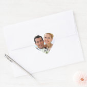 Hart met Jaar Foto Envelop Sticker (Envelop)