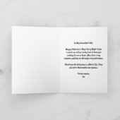 Hart met kroon en vliegtuig vliegen, eenvoudig, mo kaart (Binnen)