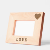 Hart met Liefde Tekst Uw Gift geëtste Lijsten Gegraveerde Lijstjes (Links)