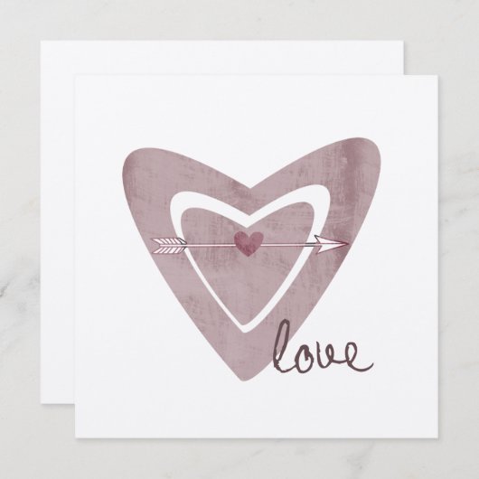 Hart met Pijl (Voorkant / Achterkant)