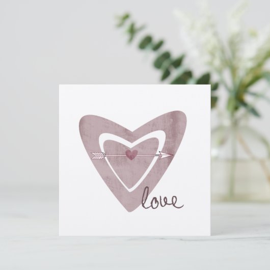 Hart met Pijl (Staand voorkant)