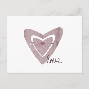 Hart met Pijl Briefkaart