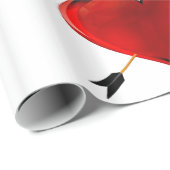 Hart met pijl inpakpapier (Rol Hoek)