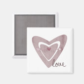 Hart met Pijl Magneet (Voorkant / Achterkant)